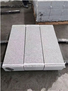 G603 White Granite Walkway Siding Curbstone