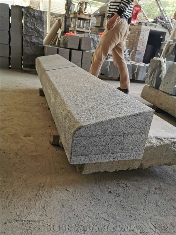G654 Drop Kerb Grey Urban Kerbstone Side Stone