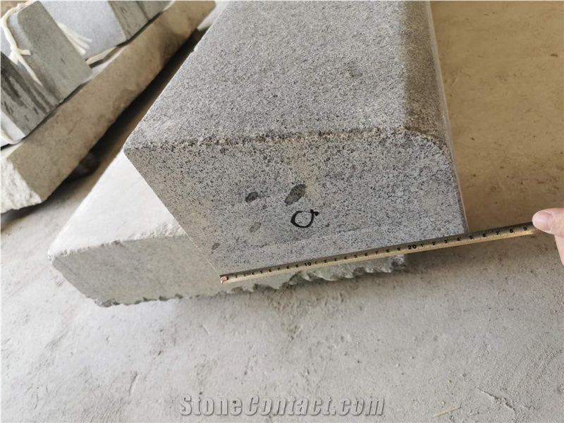 G654 Drop Kerb Grey Urban Kerbstone Side Stone