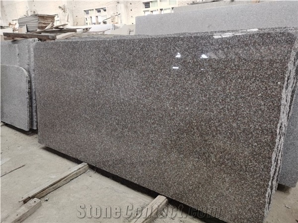 G664 Cherry Red Granite Slabs Gangsaw Cut Big Slabs