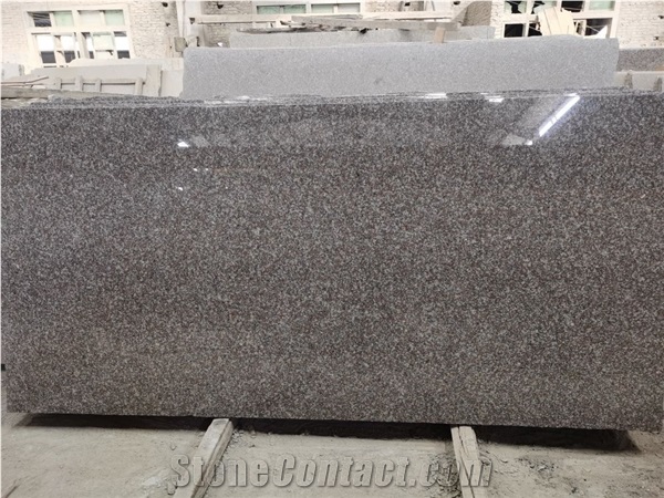 G664 Cherry Red Granite Slabs Gangsaw Cut Big Slabs