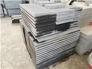 G684 Black Pearl Antislip Groove Paver For Drive Way