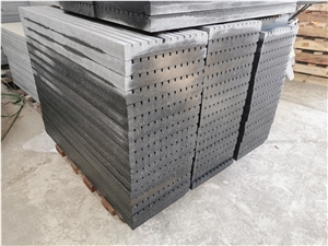 G684 Black Pearl Antislip Groove Paver For Drive Way
