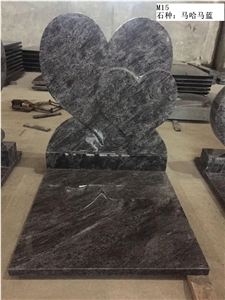 Granite Heart Tombstone, Heart Headstone