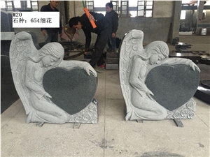 Granite Heart Tombstone, Heart Headstone