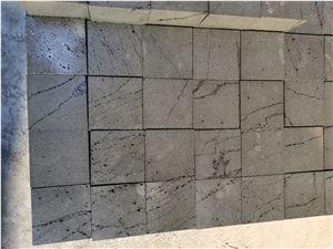 Hainan Black Basalt Ant-Line Cobbles Pavers For Driveway Park Roadway