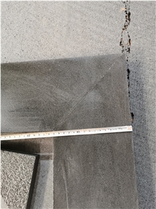 Hainan Black Basalt Tree Wall Copping- Tree Surround Wall Parapets Edge 45 Degree Cut