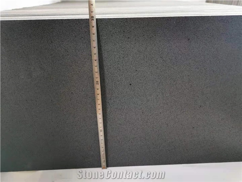 Hainan Bluestone Black Slab Floor Tiles