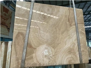 High Gloss Honey Onyx Slabs Bathroom Kitchen Tiles