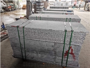 HN G654 New Sesam Grey Granite Big Flower G654 Polished Slab