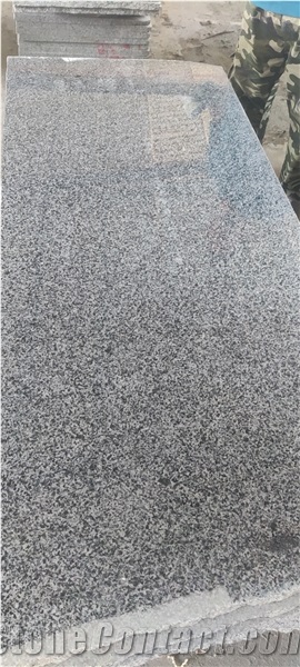 HN G654 New Sesam Grey Granite Big Flower G654 Polished Slab