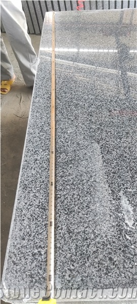 HN G654 New Sesam Grey Granite Big Flower G654 Polished Slab