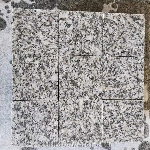 Huian G603 Sesame White Cobbles Pavement Pathway Paving