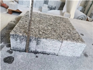Huian G603 Sesame White Cobbles Pavement Pathway Paving