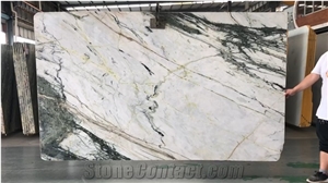 Ice Calacatta Moonlight Marble Slabs Floor Tiles