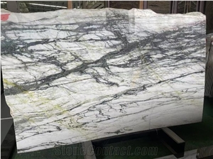 Ice Calacatta Moonlight Marble Slabs Floor Tiles