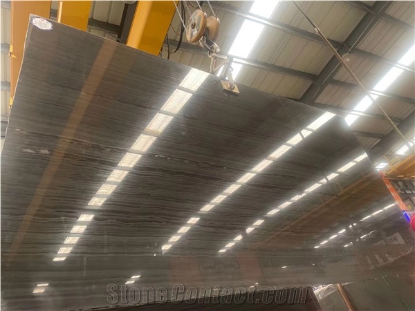 Natural Black Bamboo Marble Slab Wholesalers