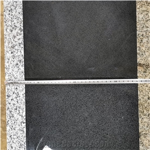 New Designed Black Stone Steps With White Infill Stair