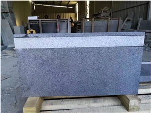 New G684 Black Pearl Basalt Stone Steps With Insert
