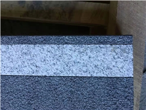 New G684 Black Pearl Basalt Stone Steps With Insert
