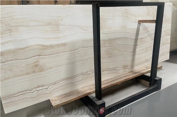 Popular Akdag Onyx Big And Half Slabs Tiles