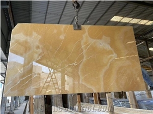Popular Honey Onyx Slabs Wall Tiles