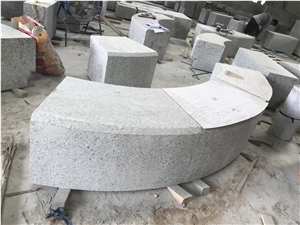 Swan Blue Granite Harcourt Kerbstones Curved Kerbs