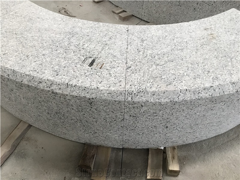 Swan Blue Granite Harcourt Kerbstones Curved Kerbs