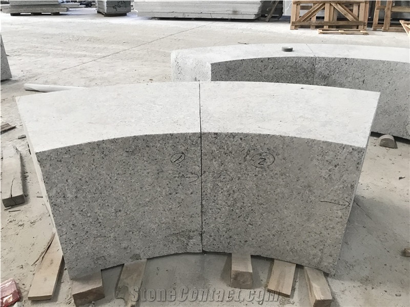 Swan Blue Granite Harcourt Kerbstones Curved Kerbs
