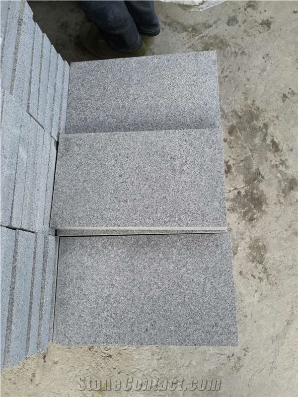 Swimming Pool Coping Pavers G654 Bushhammered With Sealer