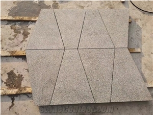 Trapezoidal Walkway Pavers For Shopping Mall Pavement