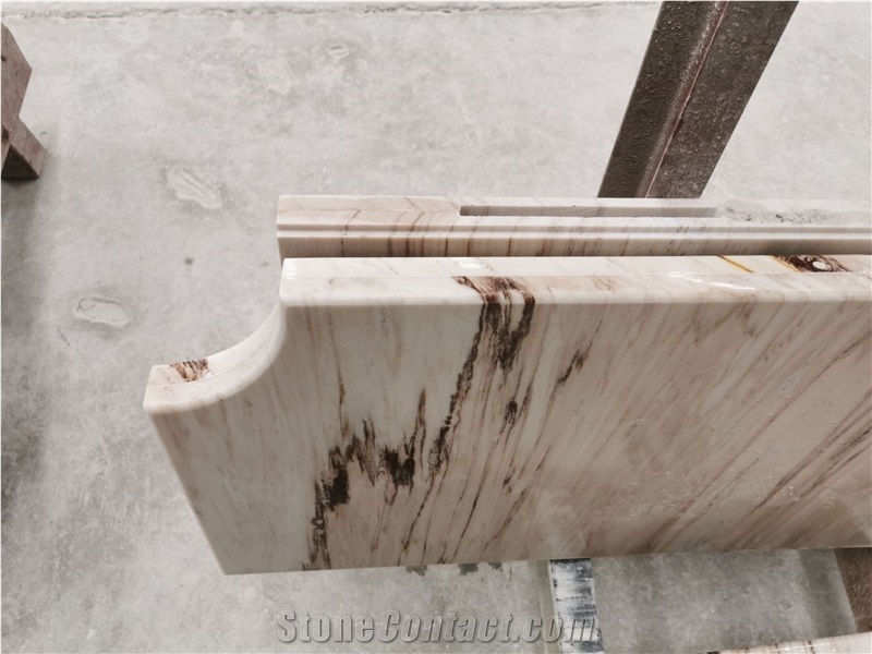 White Marble Bank Tops Reception Counters