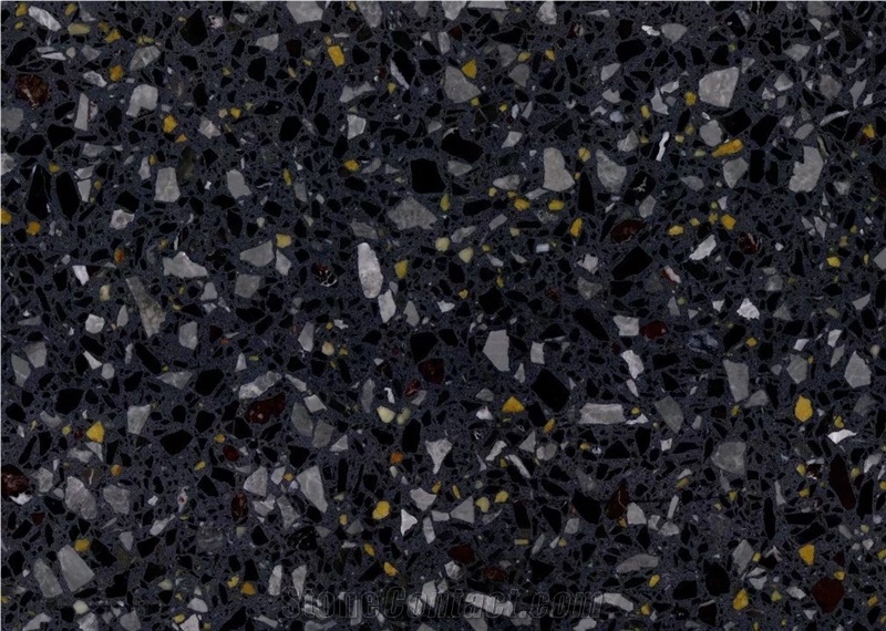 Artificial Stone Precast Terrazzo Slabs & Tiles