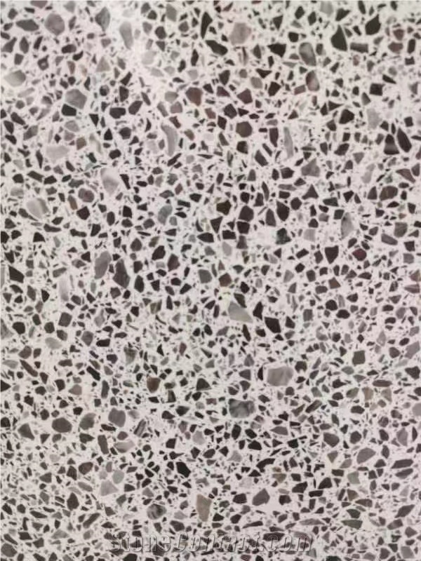 Artificial Stone Terrazzo Polished Slabs On Sale