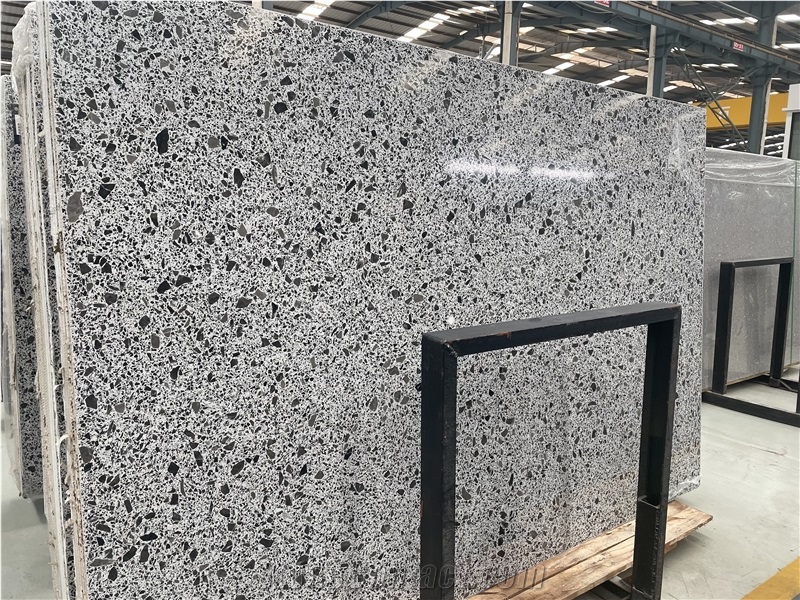Cappuccino Terrazzo Slab / Tile