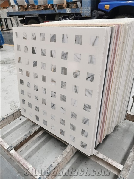 Inorganic Terrazzo Floor Pattern Tiles