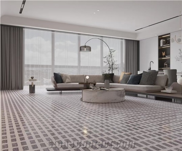 Inorganic Terrazzo Floor Pattern Tiles