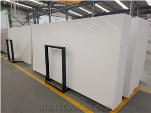 Pure White Artificial Stone Slabs