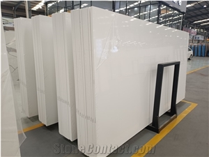 Pure White Artificial Stone Slabs