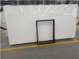 Pure White Artificial Stone Slabs