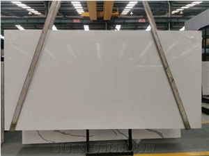 Pure White Artificial Stone Slabs