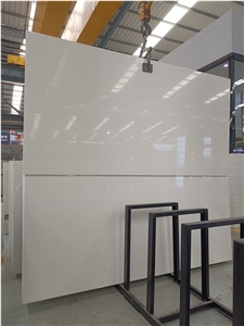 Pure White Artificial Stone Slabs