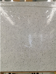 White Precast Terrazzo Big Slab For Decoration