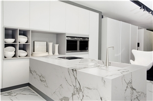 Dekton Aura Sintered Stone Kitchen Countertops