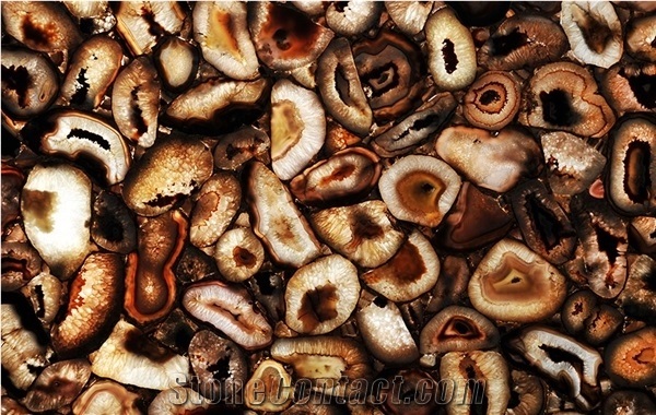 Agate Blue Atena Semiprecious Stone Slabs