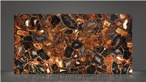 Agate Grey Natural Semiprecious Stone Slabs