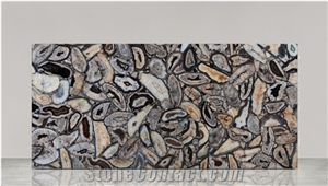 Agate Grey Phoenix Gemstone Semiprecious Stone Slabs