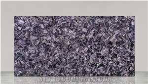Amethyst Gem Stone Slabs, Semiprecious Stone Slabs