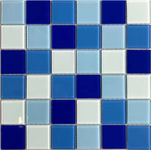 Crystal Glass Swimming Pool Mosaic