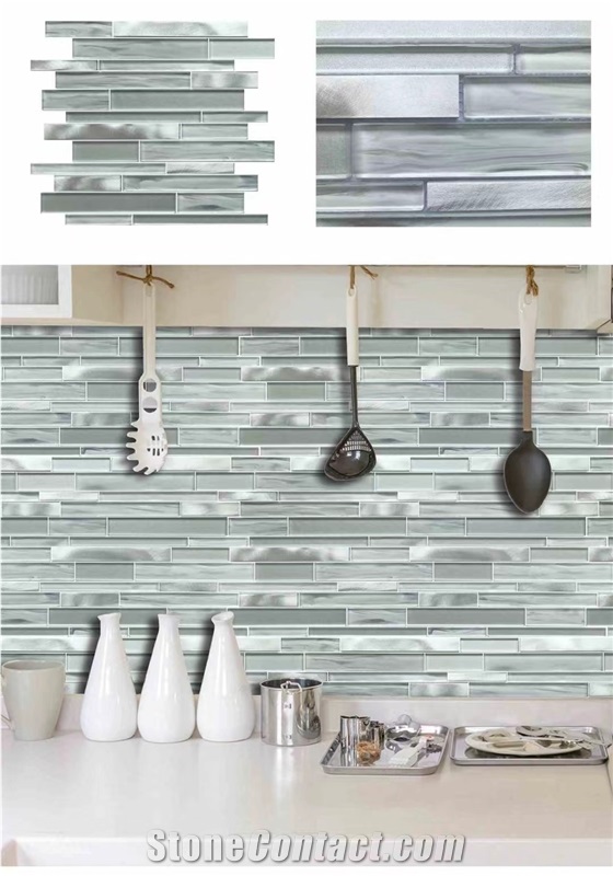 Glass Mosaic Subway Tile